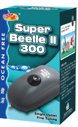 Компрессор для аквариума BEETLE 300 II, 2 W, 150 л/ч, 1-выход, с регулятором потока