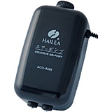 Аквариумный компрессор Hailea Super silent ACO-5505, с регулятором потока, 2 канала